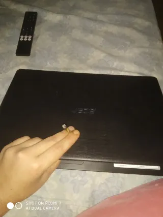 Portátil Acer negro como nuevo no bajo precio 
