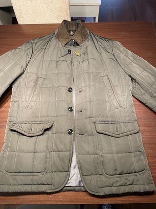 Chaqueta Hackett verde oliva acolchada MARCA PETER