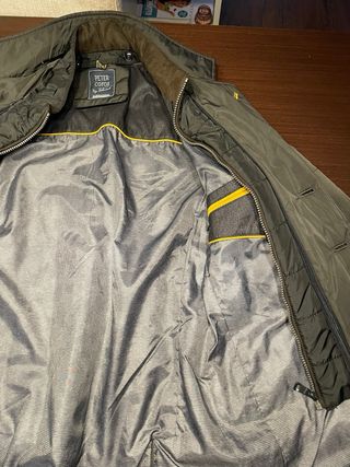 Chaqueta Hackett verde oliva acolchada MARCA PETER