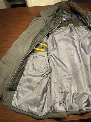 Chaqueta Hackett verde oliva acolchada MARCA PETER