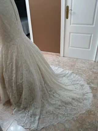 Vestido de Novia Rosa Clará Sirena Encaje
