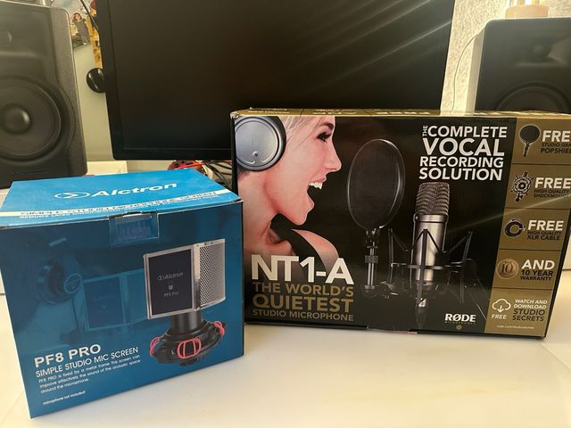 Pack Micrófono RODE NT1-A y Alctron PF8 Pro