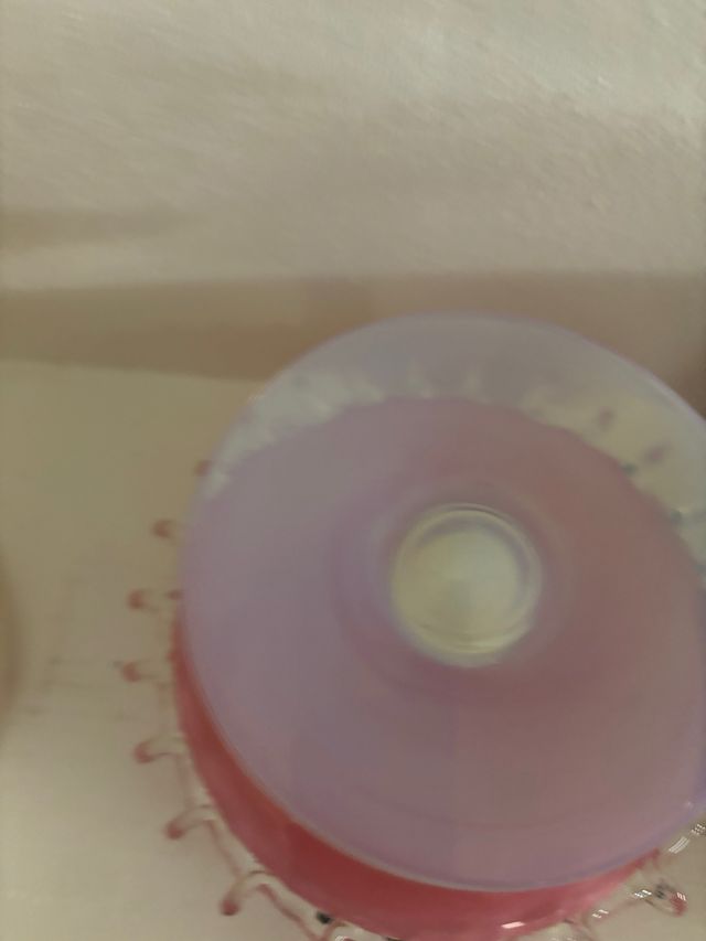 Bombonera opalina y vidrio soplado