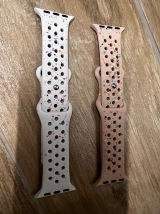 2 Cinturini Apple Watch Multicolor taglia 38/40/41