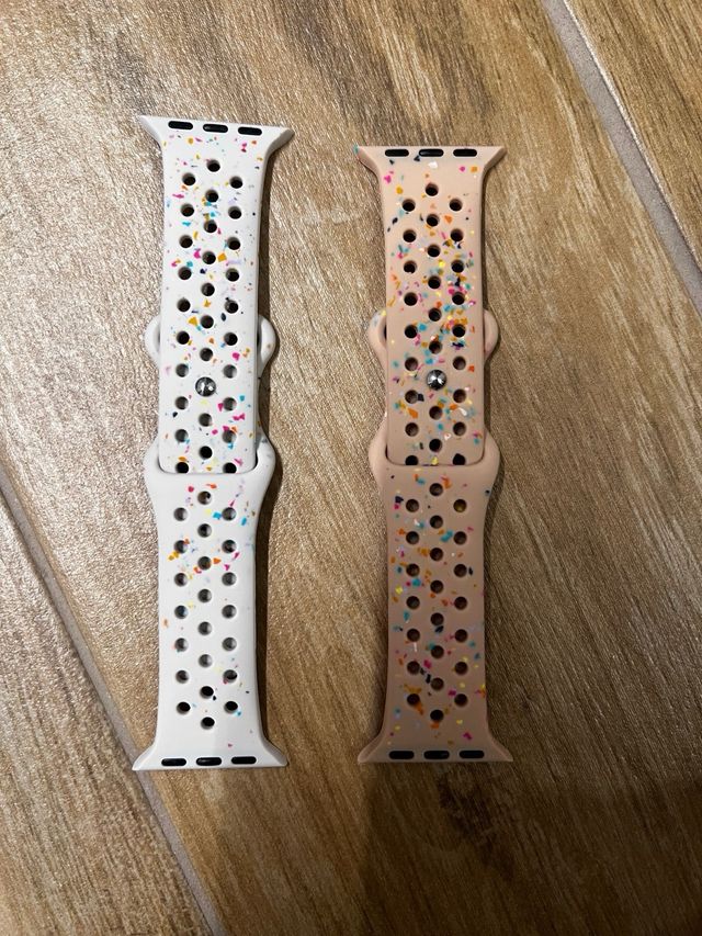 2 Cinturini Apple Watch Multicolor taglia 38/40/41
