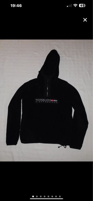 Sudadera +8000 Negro