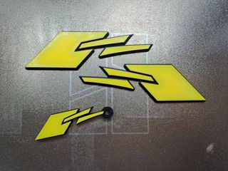 Emblemas Opel Calibra DTM 3D