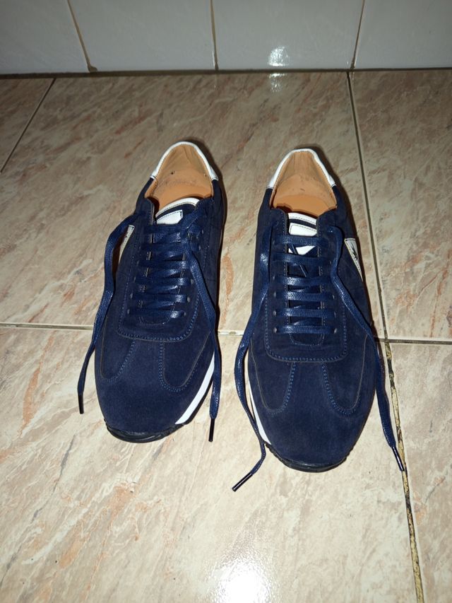 Zapatillas deportivas hombre azul talla 40