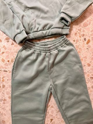 Conjunto chándal mujer verde OLSO