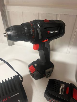 Taladro Atornillador Batería Wurth 12V