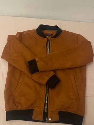 Chaqueta Zara Hombre XL Marrón