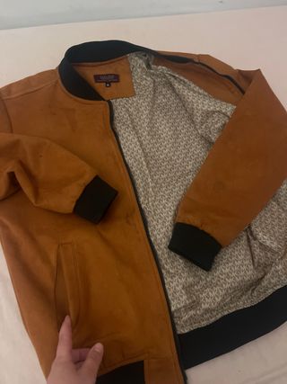Chaqueta Zara Hombre XL Marrón