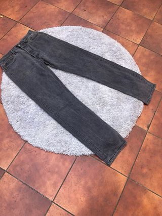 Vaqueros Levi's 501 grises 2000s vintage 