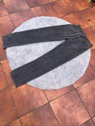 Vaqueros Levi's 501 grises 2000s vintage 