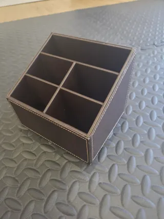 Organizador de piel para mandos