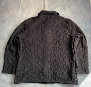 Chaqueta Barbour acolchada vintage marrón