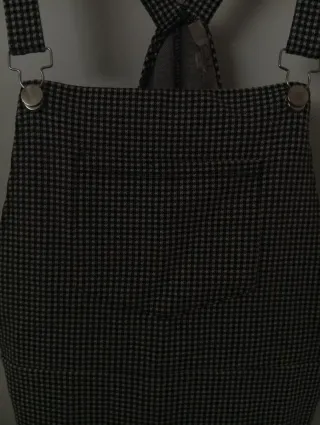 Mono vestido corto estampado