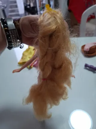 Muñeca Princesa Disney con Vestido Rosa