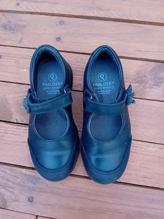 Zapatos Pablosky niña escolares talla 29