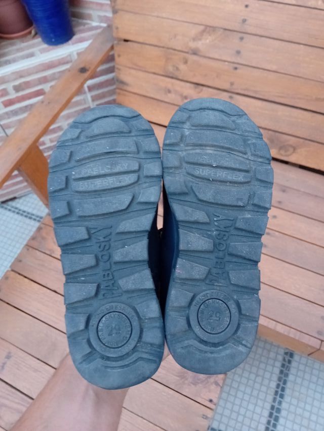 Zapatos Pablosky niña escolares talla 29