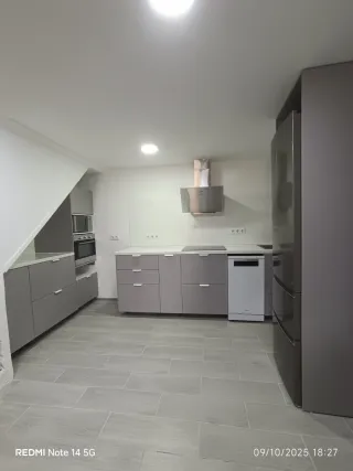 Instalación de cocina, armario Empotrado, encimera
