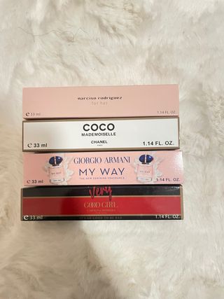 Set 4 Profumi Donna - For Her, Mademoiselle My way