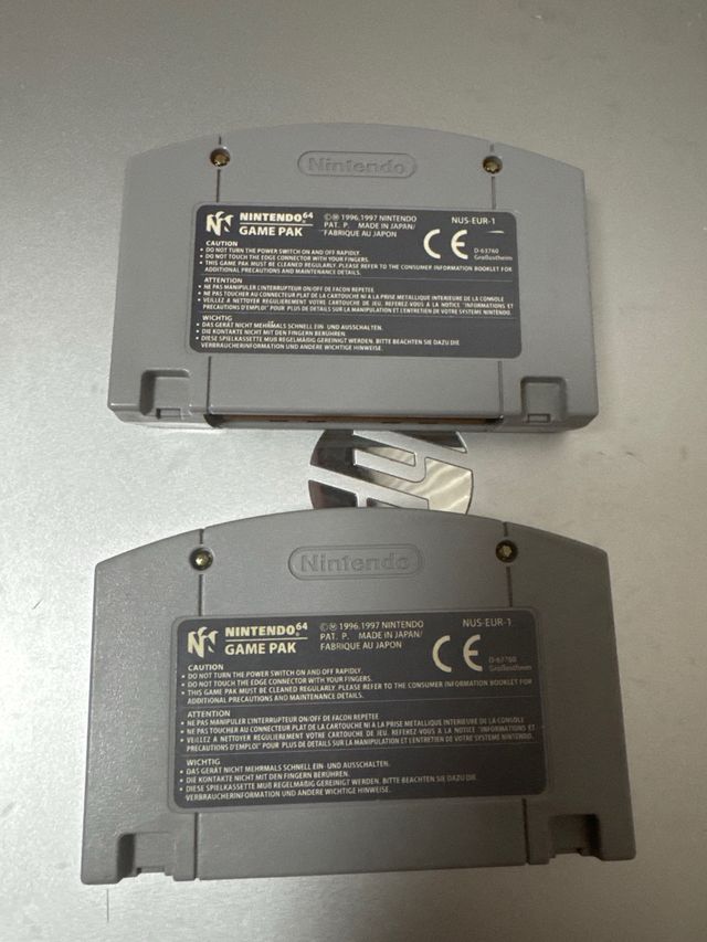 2 Juegos Nintendo 64: V-Rally, F1 World Grand Prix