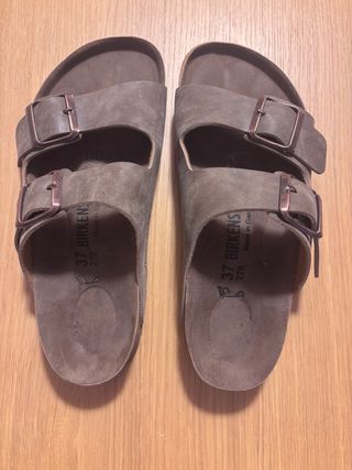 Sandalias Birkenstock Marrón Talla 37