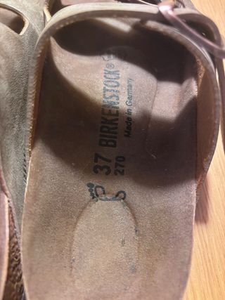 Sandalias Birkenstock Marrón Talla 37