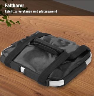 Cesta Manillar Bicicleta Impermeable Plegable