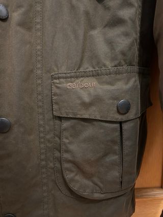 Barbour. Verde. Talla S. Hombre