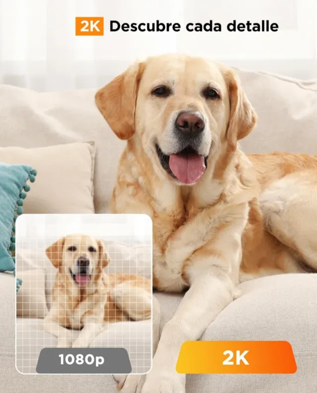 Pack 2 Cámaras Vigilancia 3MP 5G