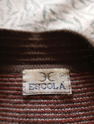 Chaqueta mujer patchwork sin botones