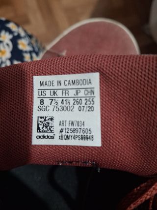 Zapatillas Adidas Rojas y Negras