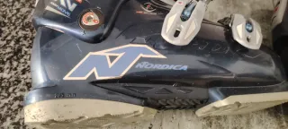 Botas de esquí nórdica como nuevo