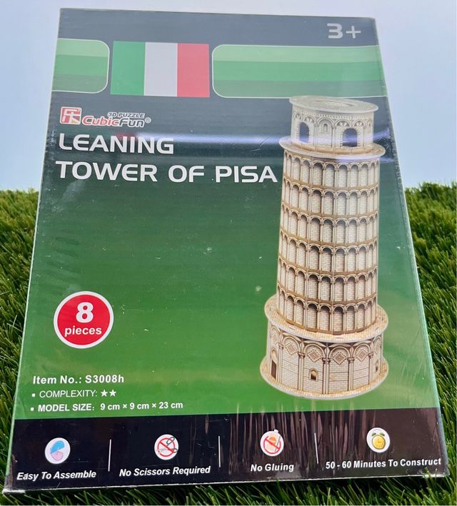 Puzzle 3D CubicFun Torre de Pisa