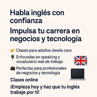 Clases de Ingles online para adultos