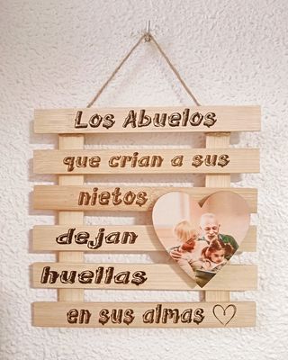 Decoración de madera personalizada 