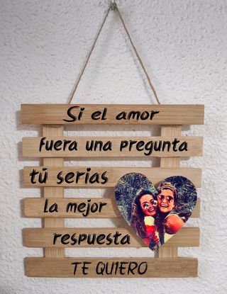 Decoración de madera personalizada 