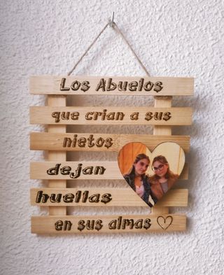 Decoración de madera personalizada 