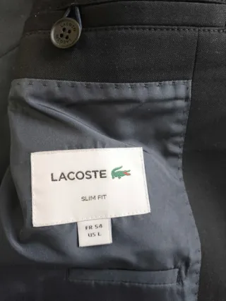 Americana Lacoste Negra