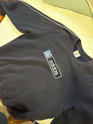 Sudadera azul adidas