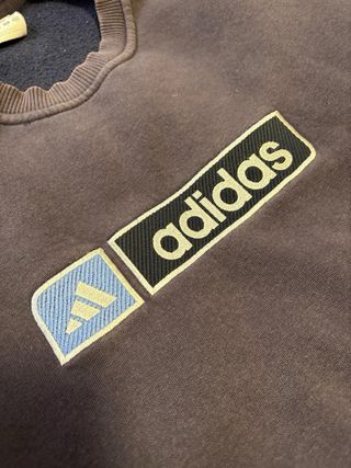 Sudadera azul adidas