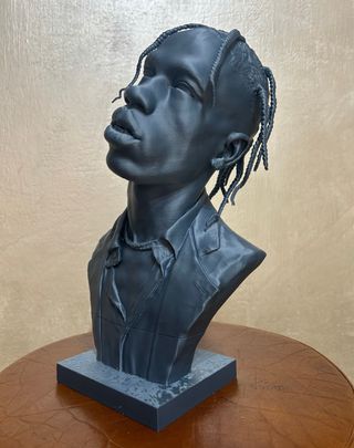 Statua Travis Scott Stampa 3D Altezza 25cm