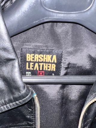 Chaqueta Cuero Bershka Talla M Mujer