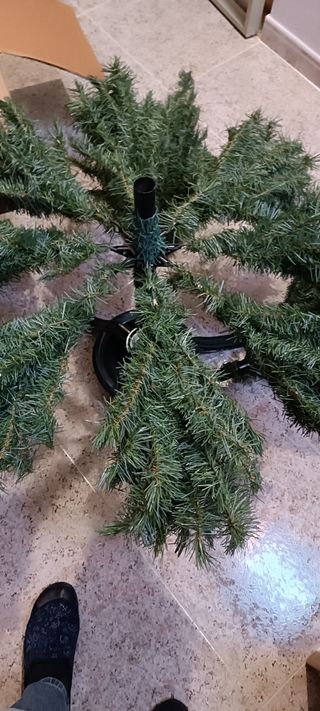 Árbol de Navidad 180cm con base