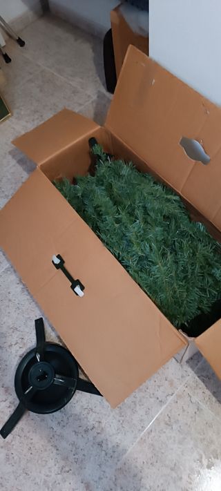 Árbol de Navidad 180cm con base