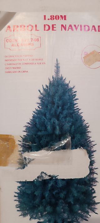 Árbol de Navidad 180cm con base
