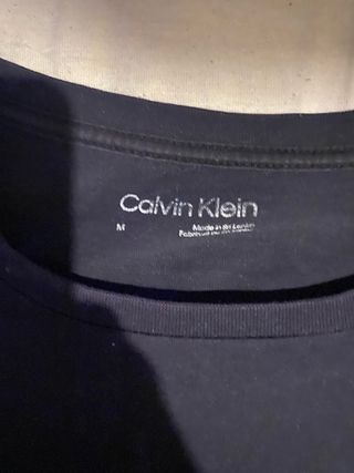Camiseta Calvin Klein Negra Talla M