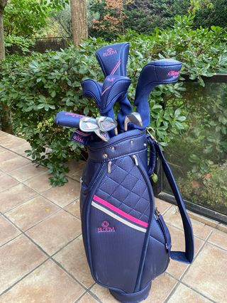 Juego Palos Golf Cleveland Mujer Azul/Rosa